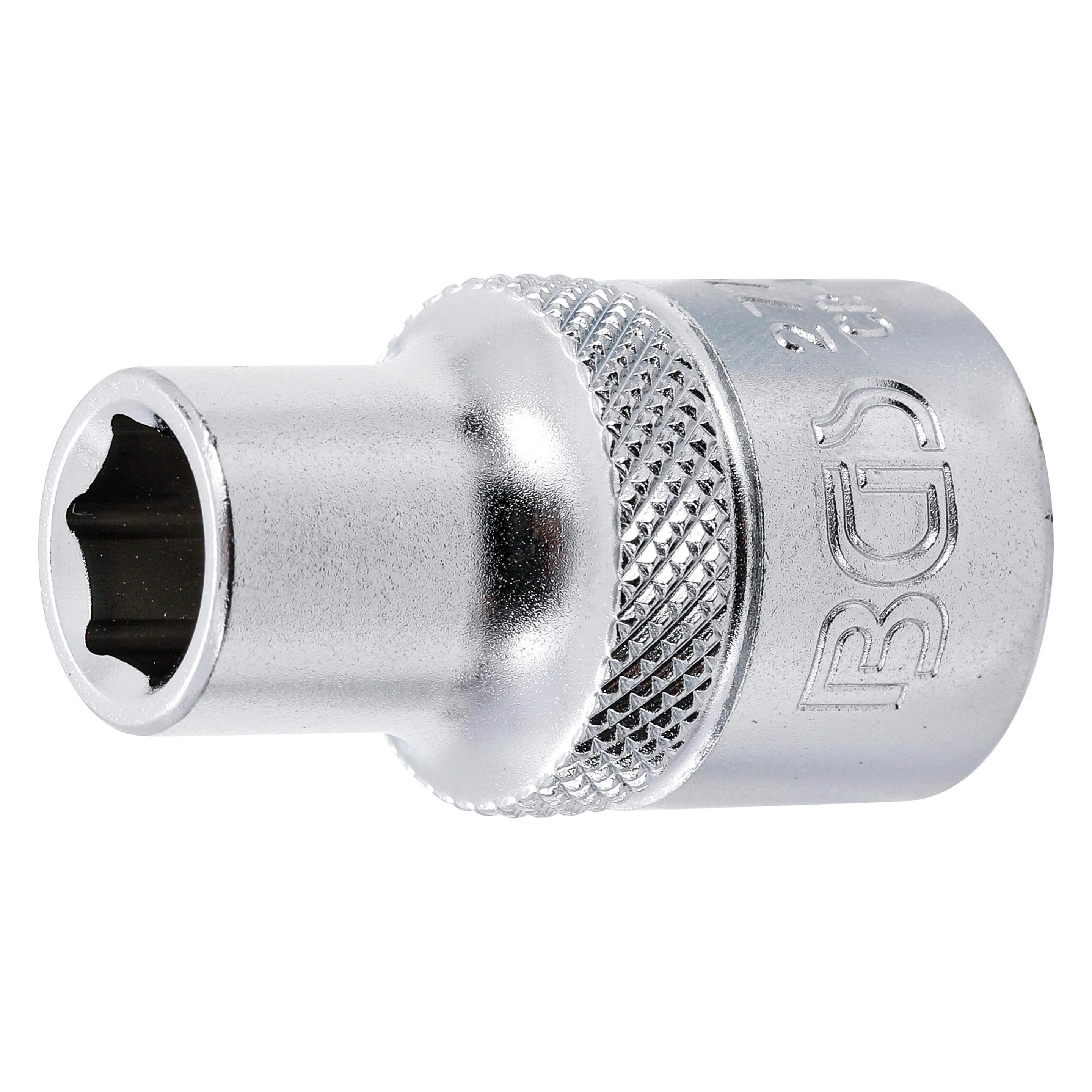 BGS Steckschlüssel-Einsatz Sechskant Antrieb Innenvierkant 12,5 mm (1/2") SW 3/8" (3/8") (2770)