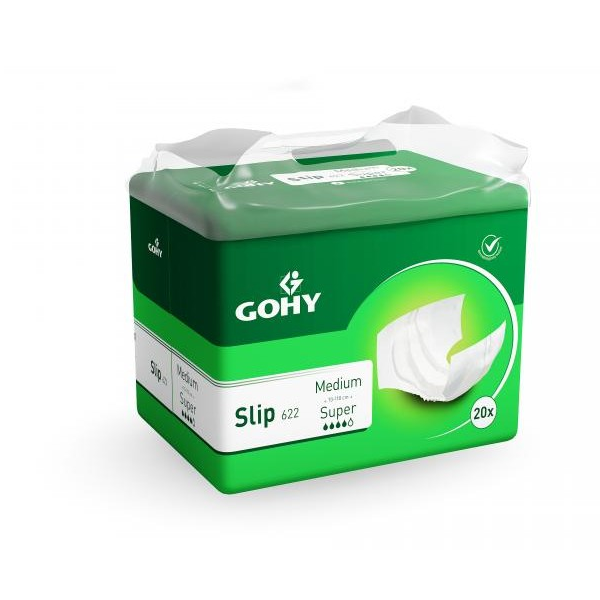 Gohy Slip Super Medium - 4 paquets de 20 protections