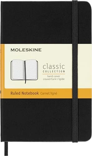 MOLESKINE Notizbuch Classic Collection ca. DIN A6 liniert, Hardcover 192 Seiten