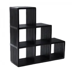 Offener Schrank Calopsite - Schwarz Anderes Holz Amadeus 86x29 cm