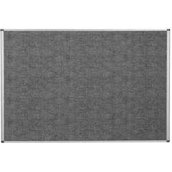 Bi-Office Evolution Schallabsorbierender Wandtrenner, Trennwand grau 120x90cm
