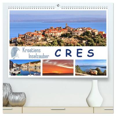 Kroatiens Inselzauber, Cres (hochwertiger Premium Wandkalender 2027 DIN A2 quer), Kunstdruck in Hochglanz