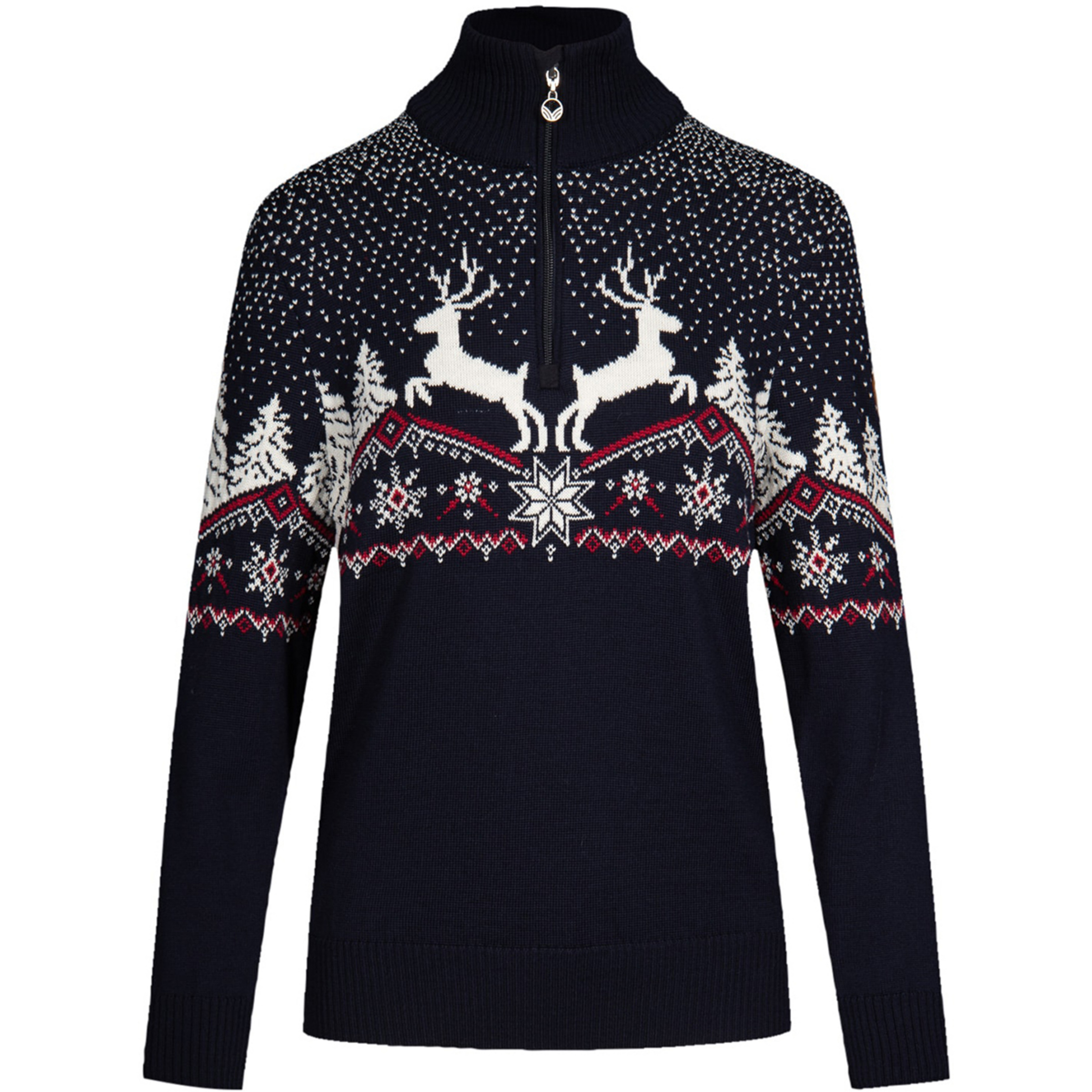 Dale of Norway Christmas Damen Pullover blau Größe S Lifestyle Hautfreundlich Merinowolle
