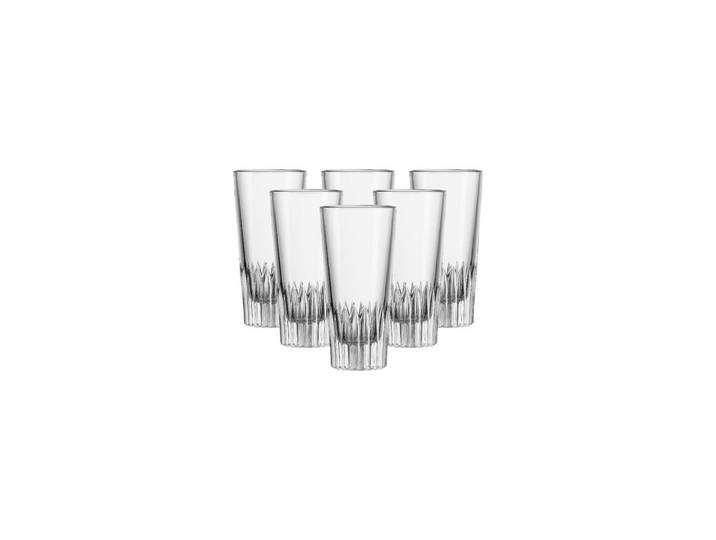 Ritzenhoff Breker Schnapsgläser Bergamo transparent 70 ml 6er Set, Transparent, Glas, Gläser, Longdrinkgläser