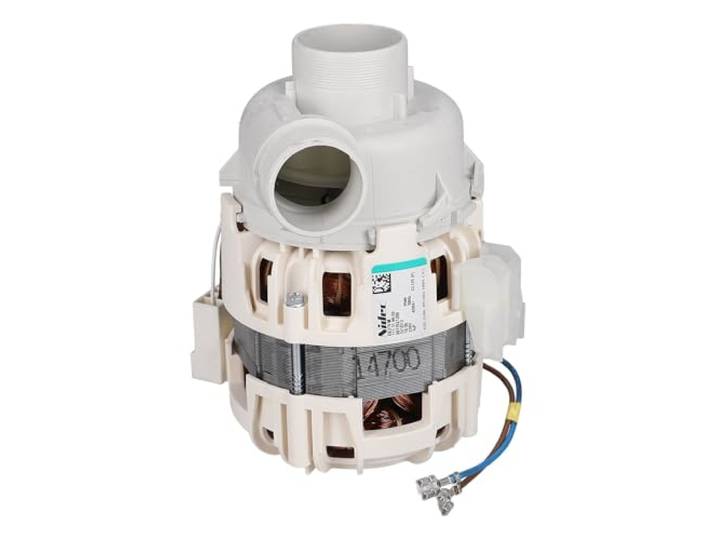 easyPART passend für Electrolux 4055070025 Umwälzpumpe ZANUSSI Nidec für Geschirrspüler, Küppersbusch 435699, Spülmaschine, Motor, Kreuzreferenz 1111468524, 1111469407, 1113112708