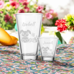 Trinkglas CIAO 300 ml Osterhase 3er Set
