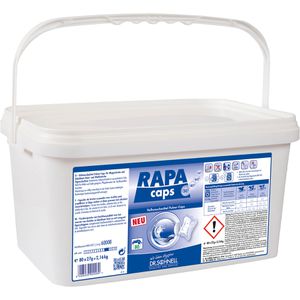 Dr.Schnell Waschmittel Rapa Caps, Vollwaschmittel, Caps, aus Pulver, 2,16 kg, Waschladungen 60