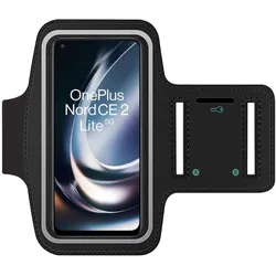 SmartFitness OnePlus Nord CE 2 Lite 5G Handy Sport Armband, Smartphone Sportarmband, Schwarz