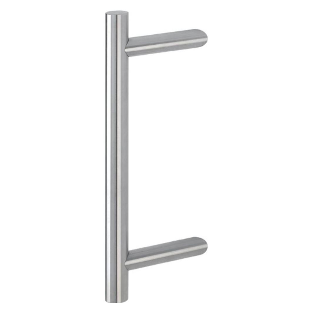 Hoppe Stangengriff E5012 Edelstahl Farb-Nr. F69 Befestigungsabstand 300 mm Länge 400 mm schräg (Türgriff) (8124414)