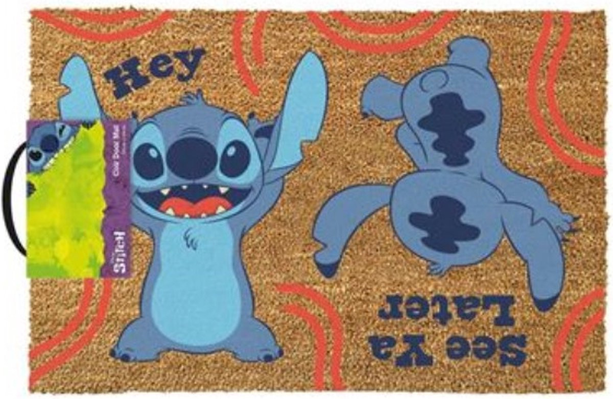 Lilo & Stitch Hey - See Ya Later Unisex Deurmat - Meerkleurig