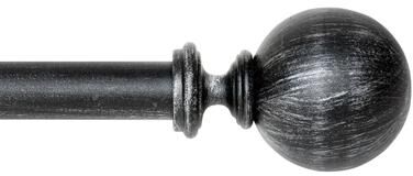 Deco Window 1 inch curtain rod adjusts 18-44 inches, perfect for windows, doors, and room makeovers.