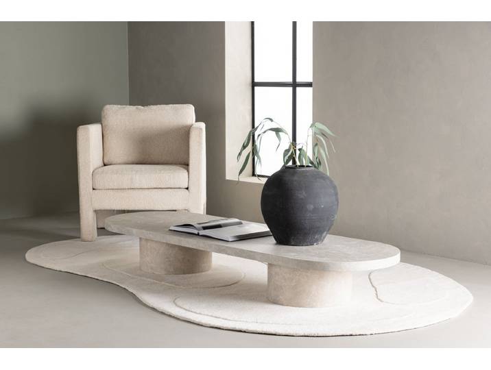 Couchtisch Hendrick - Eleganz in Beige - Beige-Muster - Luxusbetten24