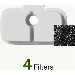 Petlibro 4er-Pack Filter, Futternapf Zubehör