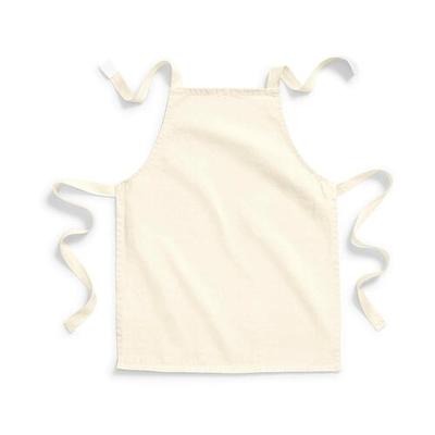 FairTrade Cotton Junior Craft Apron: One Size / Natural