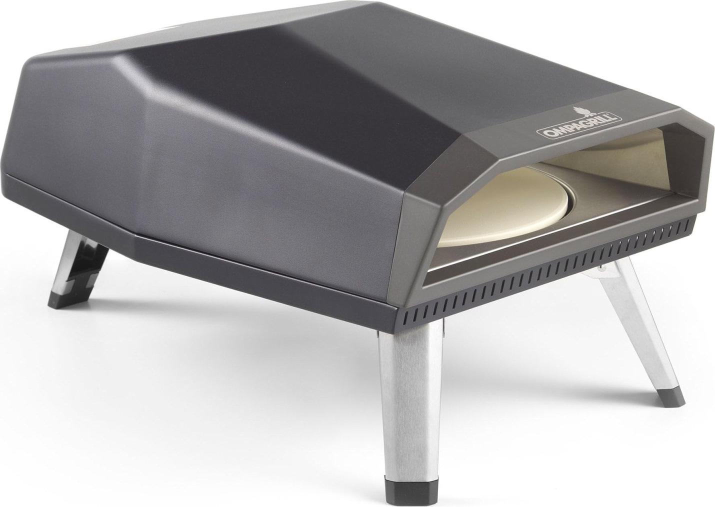 Ompagrill Portable Gas Pizza Ofen Schwarz 4400W Kochen 80 Sekunden LPG