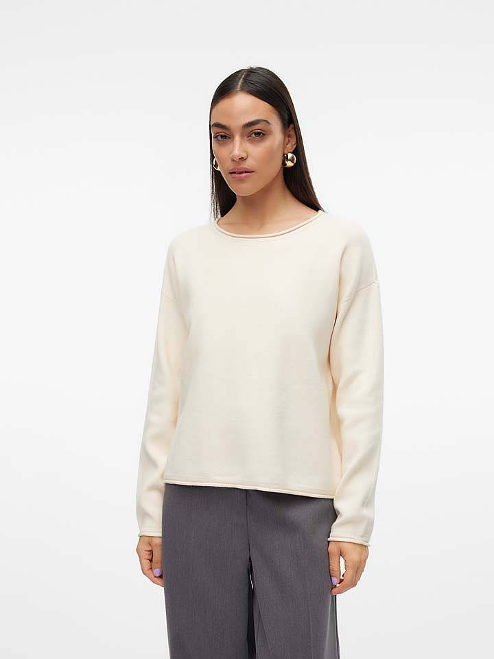 Vero Moda Pullover "Gold" in Creme - XL