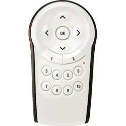 Merten MEG5761-0000 IR-Universalfernbedienung, weiß/schwarz MEG57610000