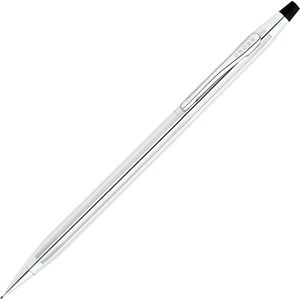 Cross Drehbleistift Classic Century Glanz-Chrom, silber, Metall, Griffstück aus Metall, Härte HB, Minenstärke 0.7 mm