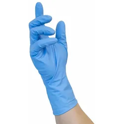 MCD Medical Care Dental GmbH High Risk Nitrilhandschuhe | Gr. L | blau | 500 Nitras Einweghandschuhe
