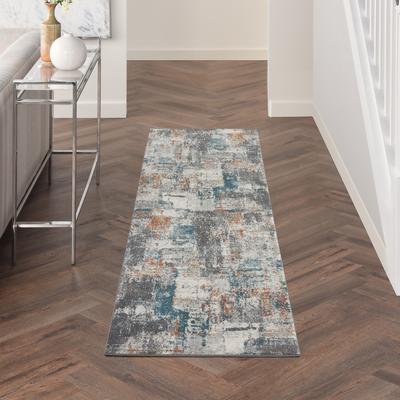 Nourison Ludlow Abstract Modern Area Rug