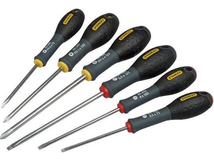 Stanley FatMax 6-delige Schroevendraaierset Parallel/PH