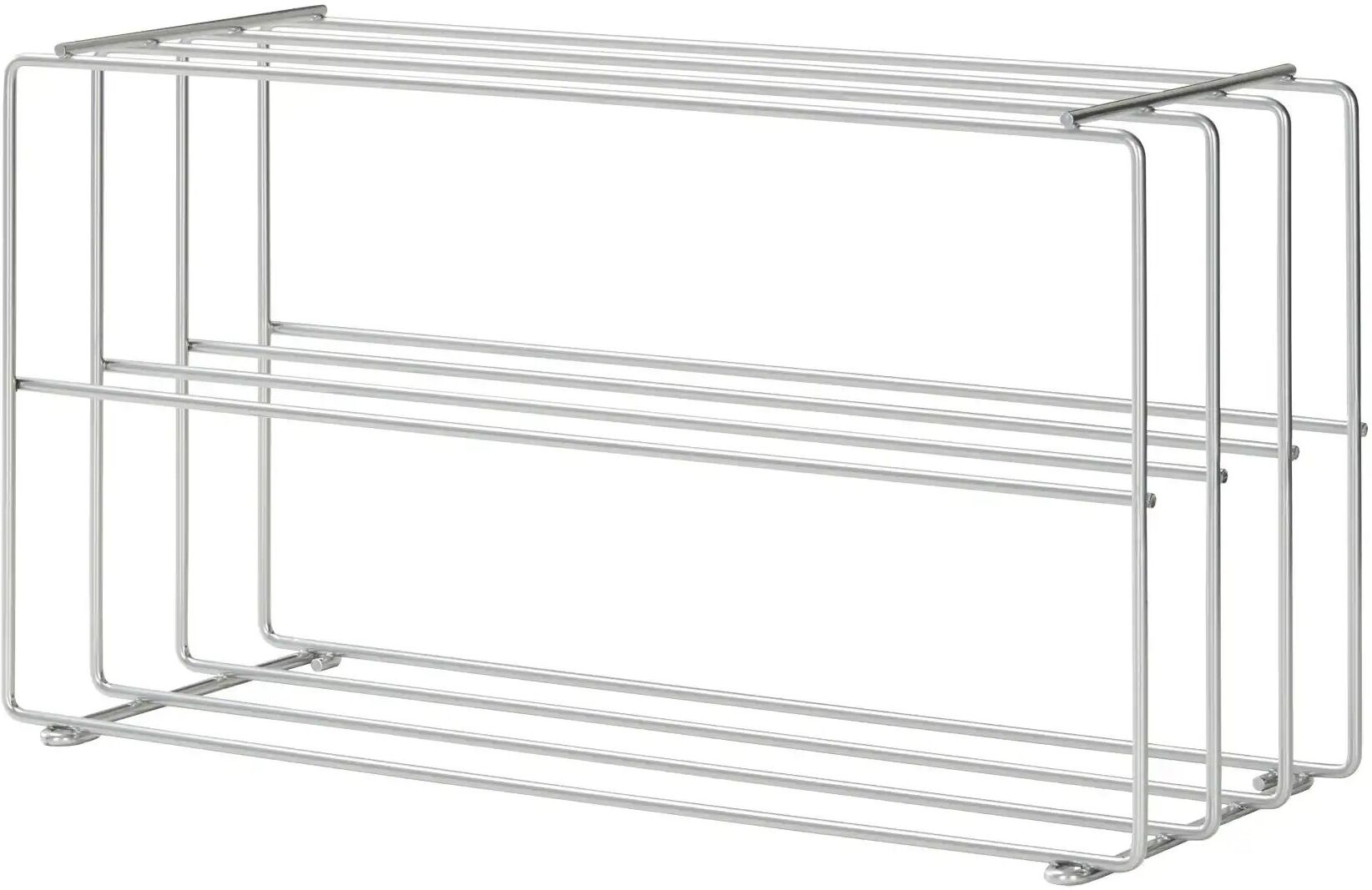 Höffner Schuhregal  Navazzo ¦ silber ¦ Maße (cm): B: 73 H: 40 T: 28.5