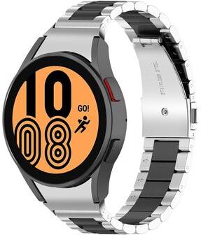 United Samsung Galaxy Watch 5 Pro Stainless Steel Watch Band Premium Metal Replacement Strap silver Black