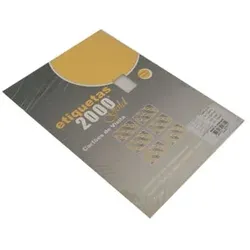 OEM InkJet-Laser-Visitenkarten (10 Blatt - 86x54 mm - 100 Stück)