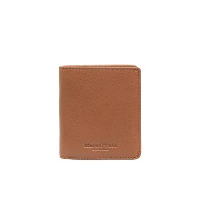 Geldbörse MARC O'POLO "in hochwertiger Leder-Qualität", Herren, braun (classic cognac), Leder, unifarben, Kleinlederwaren