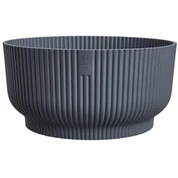 elho Vibes Fold Übertopf Ø 14 cm Anthrazit Blumentopf Design-Pflanztopf modern