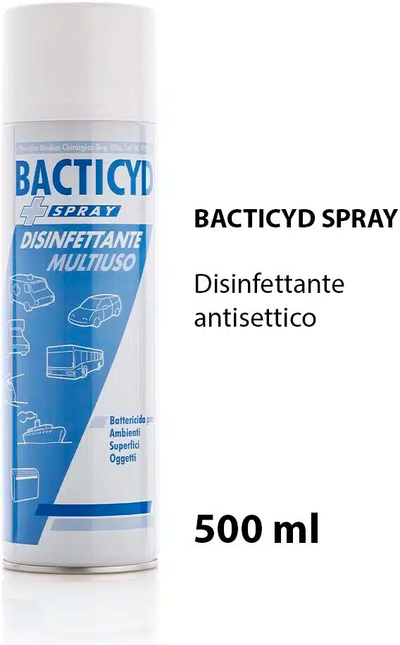 Xanitalia BACTICYD SPRAY Disinfettante antisettico per 500 ml