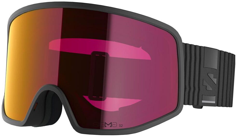 Salomon  - Sentry Pro Black Sigma Poppy Red - Masque de Ski