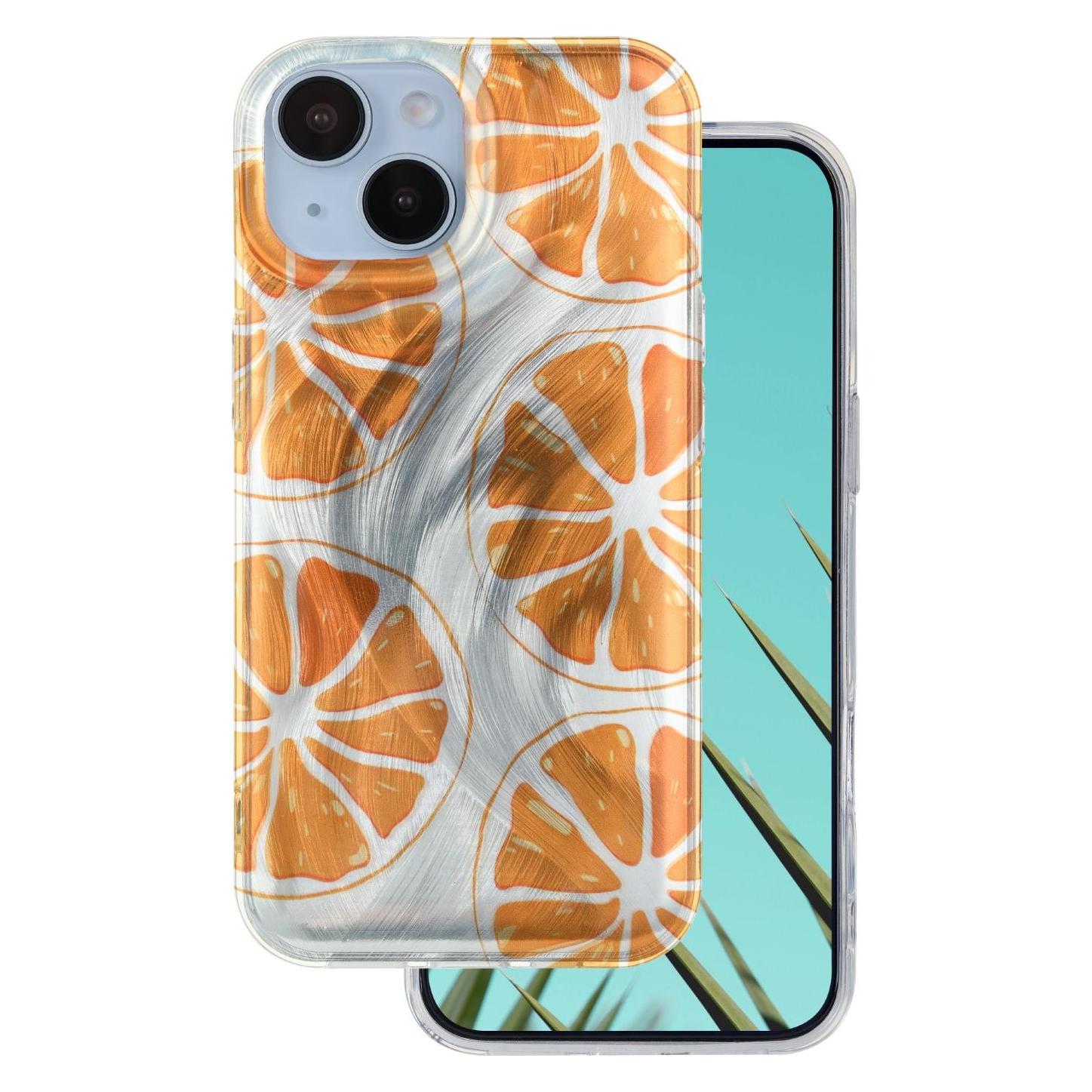 OEM Ultra Trendy Summer case for iPhone 15 6,1" orange (Apple iPhone 15) (71307934)