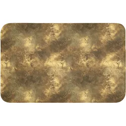 WC-VORLEGER Antik - Metallic-Look - Gold Toilettenteppich 80x50 cm