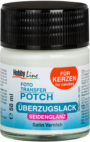 C. Kreul Foto Transfer Potch Überzugslack für Kerzen, seidenglanz, 50 ml