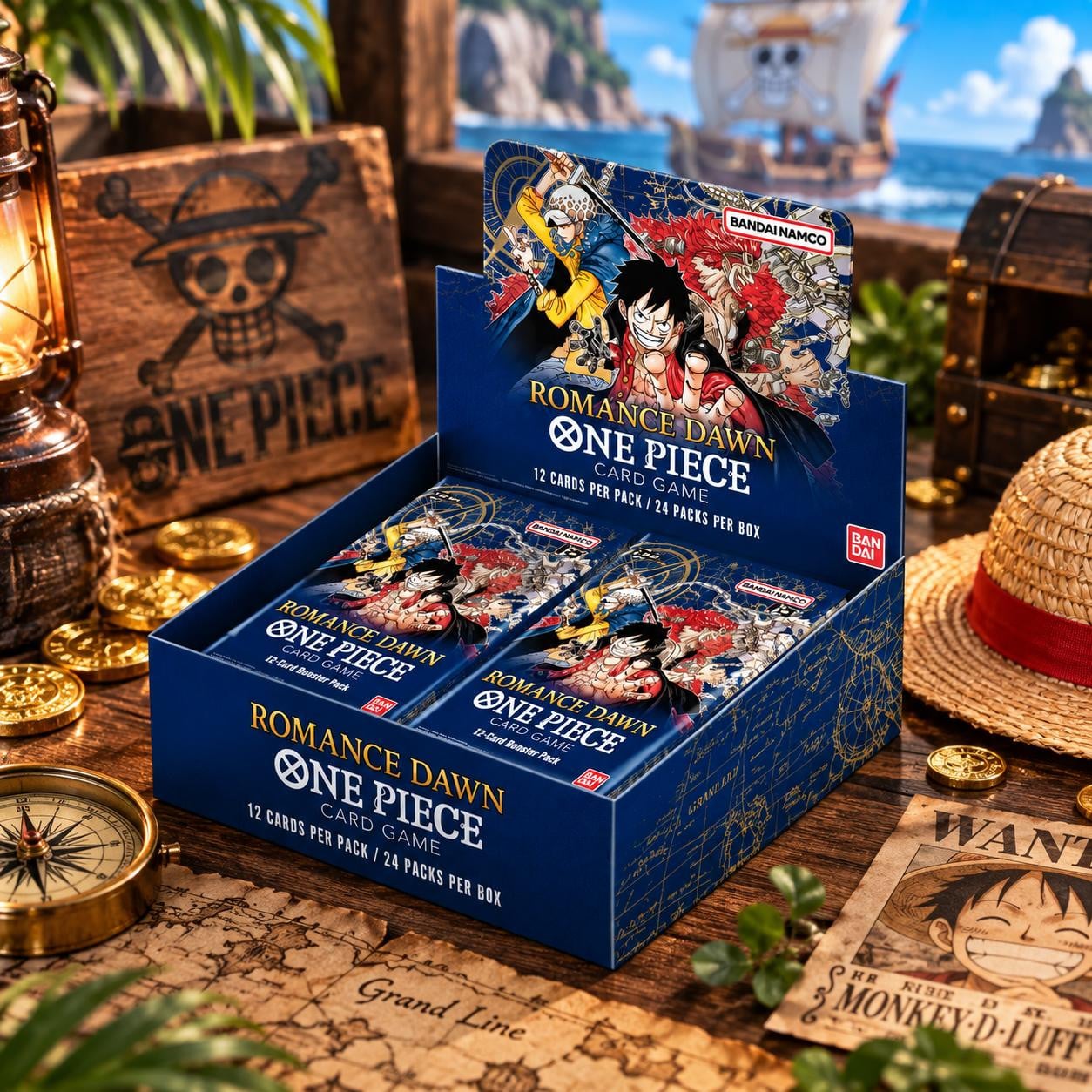 Bandai One Piece Romance Dawn Booster Box