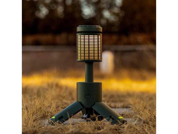 Lampe de camping télescopique avec trépied magnétique, lanternes portables, lampe d'ambiance LED, aventure, randonnée, pêche, tentes, camping, 10000mAh