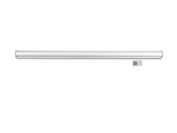 MAUL Aluminium klemrail MAULballfix zilverkleurig wandmodel 100 cm