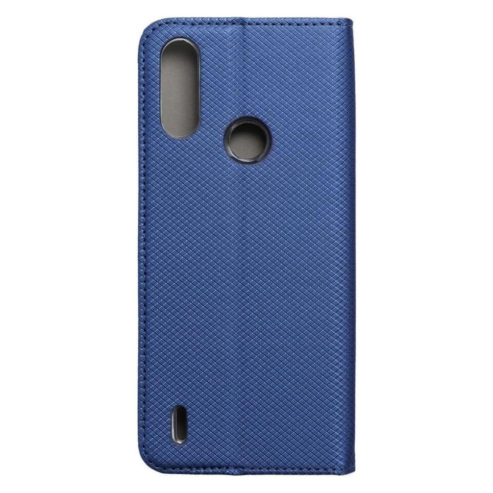 OEM Back panel cover SMART CASE Book for MOTOROLA E7 POWER navy (Motorola G7 Power) (44130813)