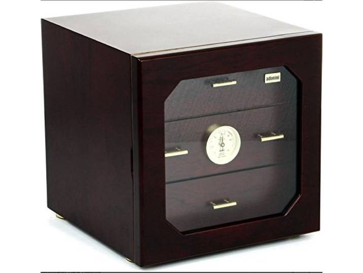 Lifestyle-Ambiente Adorini Humidor Chianti Rosenholz medium Deluxe V-1060 inkl Tastingbogen
