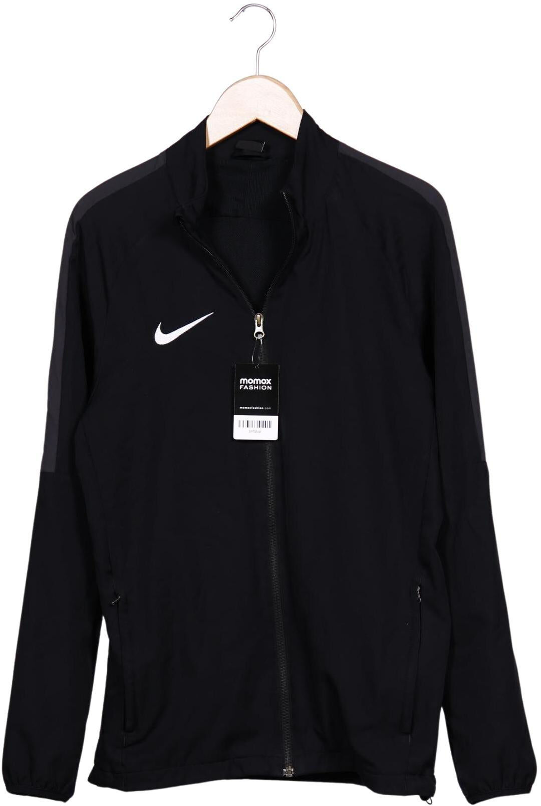 Nike Herren Jacke, Schwarz, Gr. M, Synthetik - Second Hand