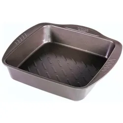 Pyrex Ofenschüssel, Auflaufform, Braun
