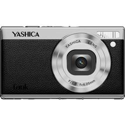 Yashica Digitale Kompaktkamera Digitalkamera Schwarz 4K-Video, mit eingebautem Blitz YAS-DGCMTK-BK