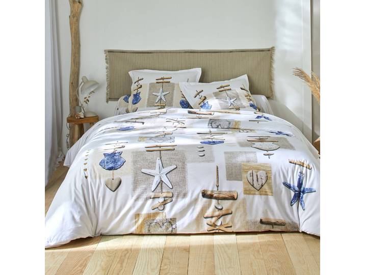 Linge de lit Lacanau - coton 57 fils/cm² - Blancheporte