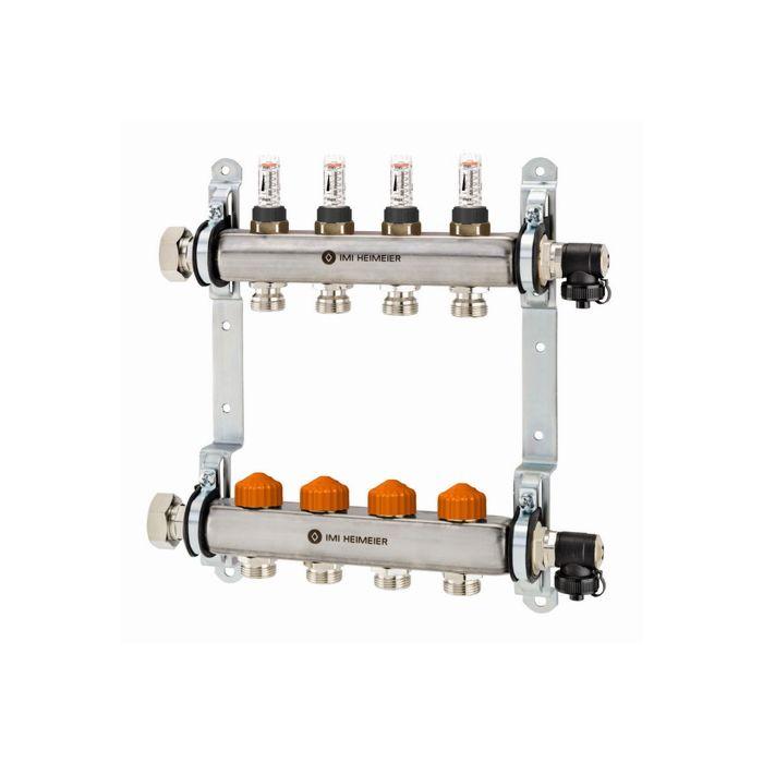 IMI Heimeier Dynacon Eclipse Heizkreisverteiler 934012800, 12 Heizkreise