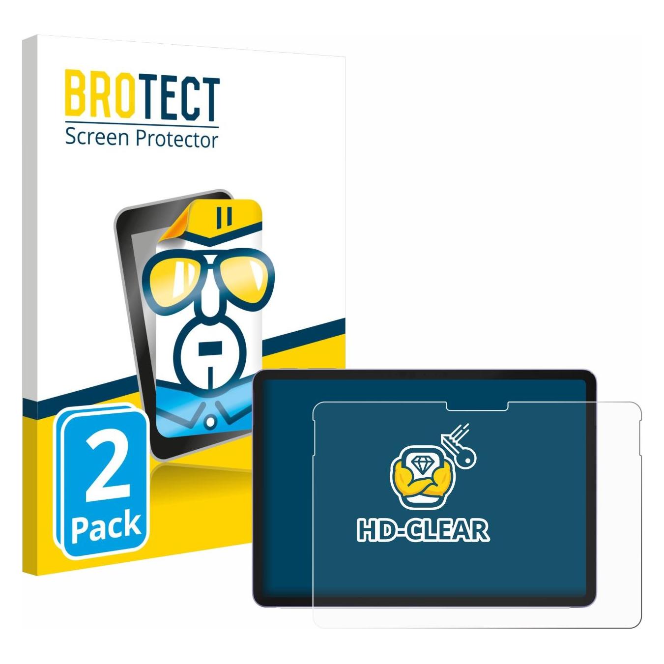Brotect Schutzfolie Displayschutz Displayschutzfolie Folie Klar Transparent (2 Stk., Microsoft Surface Pro 12) (1859215)