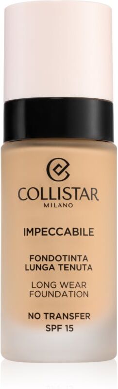 Collistar Impeccabile Long Wear Foundation long-lasting foundation SPF 15 3N Natural 30 ml