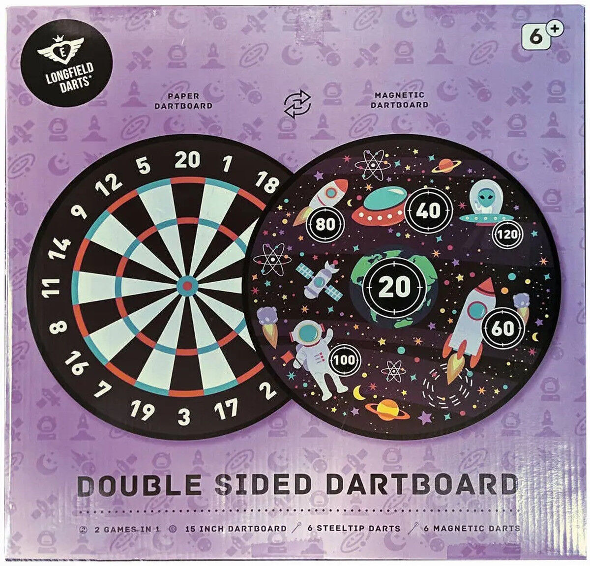 Jeu de Fléchettes 2 faces 35cm - Engelhart