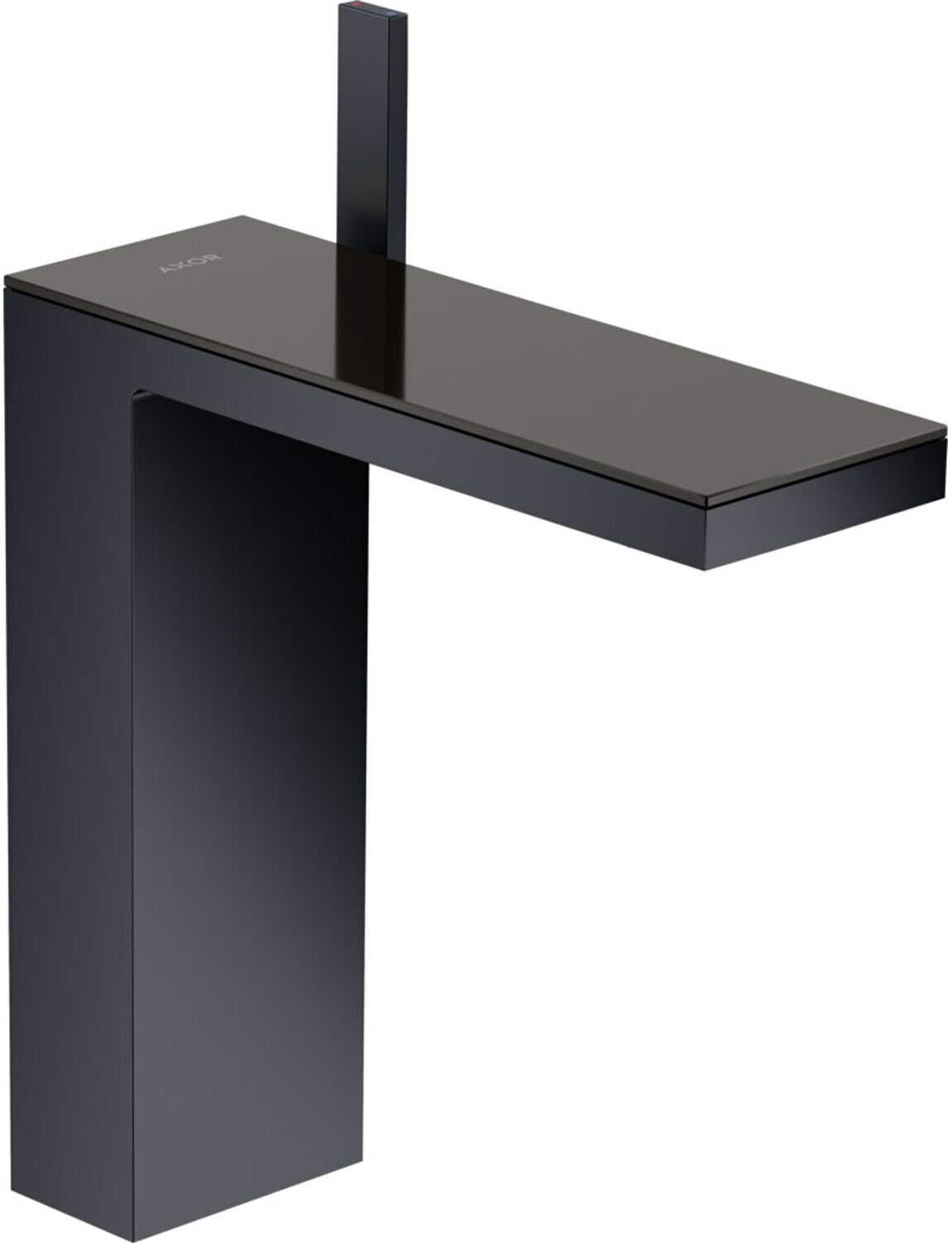 Hansgrohe Platte Axor MyEdition 245x82mm, polished black chrome, Metall (47904330)