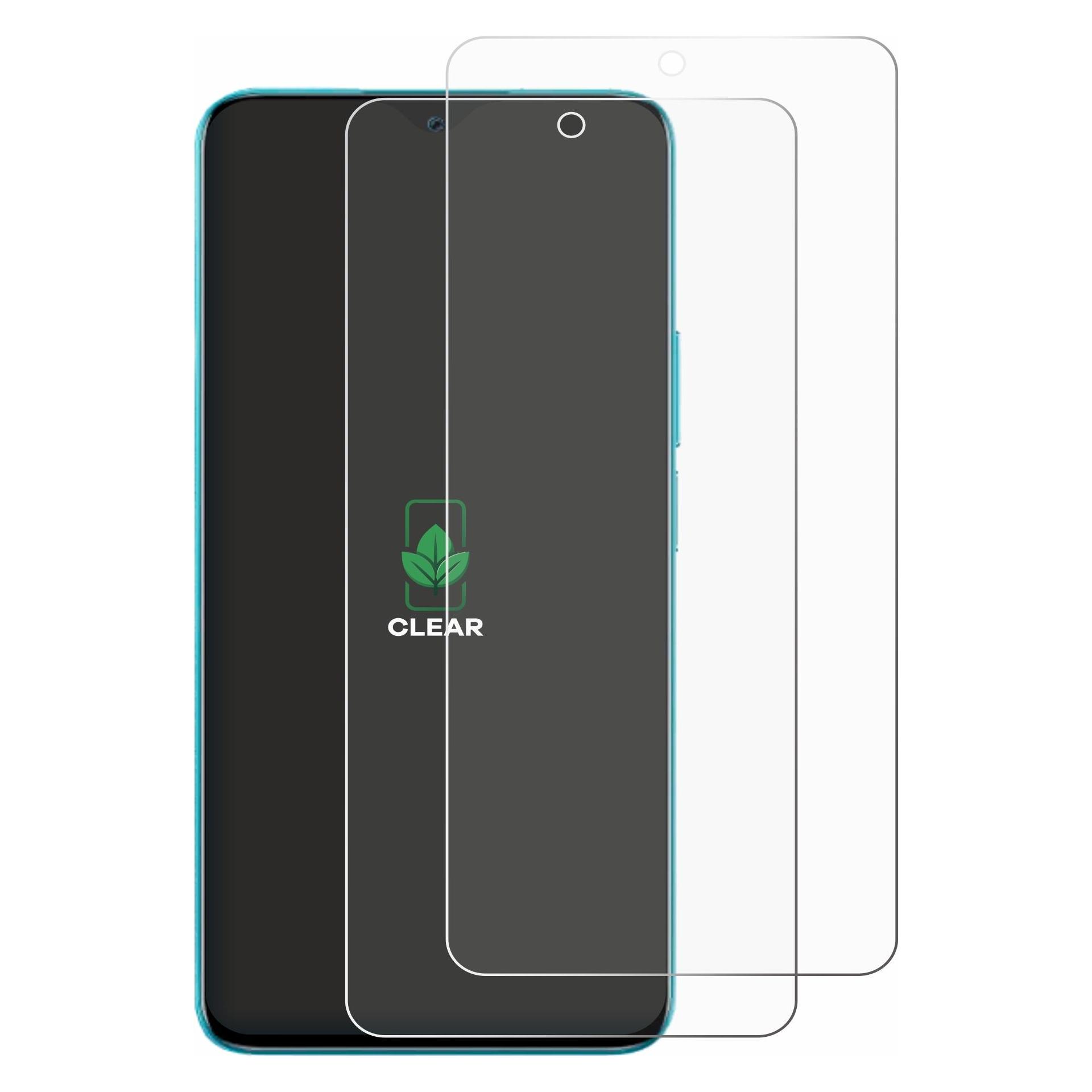ScreenLeaf Schutzfolie für Honor 90 Lite Displayschutz Display Schutz Folie Klar Transparent (2 Stk., Honor 90 Lite) (6149316)